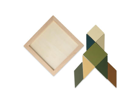 InSideOut Holz-Tangram think IQ puzzle