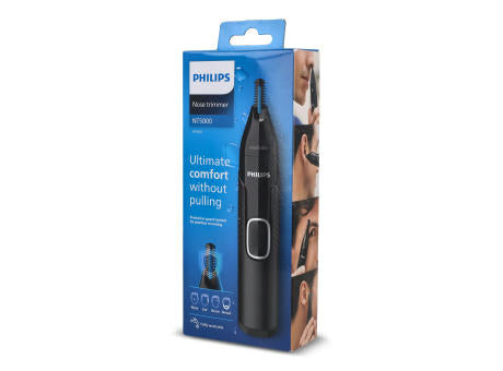 NT5650|Philips Nasen-, Ohren- und Augenbrauentrimmer mit 5 Zubehörteilen