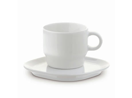 Tasse Viereck Teller Satellite 180ml