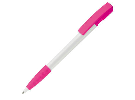 Kugelschreiber Nash Hardcolour mit Gummigriff