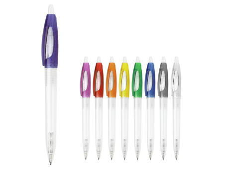 Kugelschreiber Bio-S! Clear Transparent