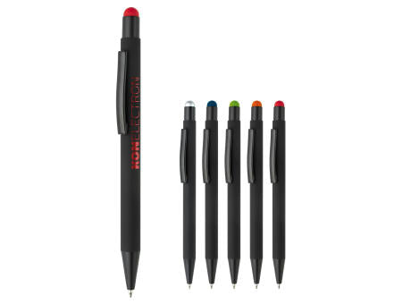 New York schwarz Gummiert Stylus