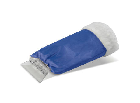 Eiskratzer mit Handschuh