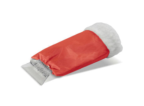 Eiskratzer mit Handschuh