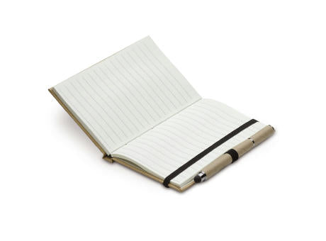 Karton Notizbuch A6 + Stift