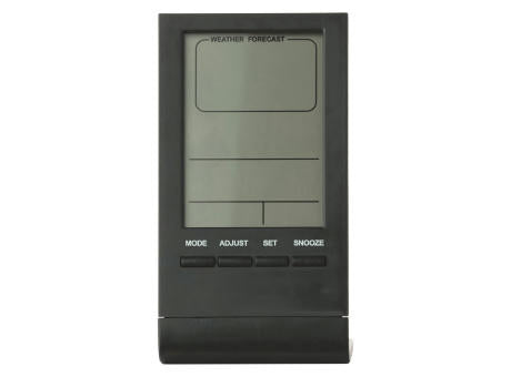 Elektronische Wetterstation Schwarz