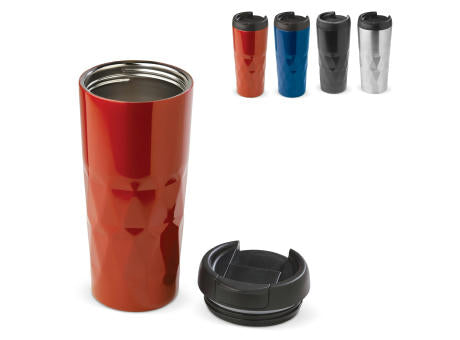 Isolierbecher Diamantenmuster 450ml