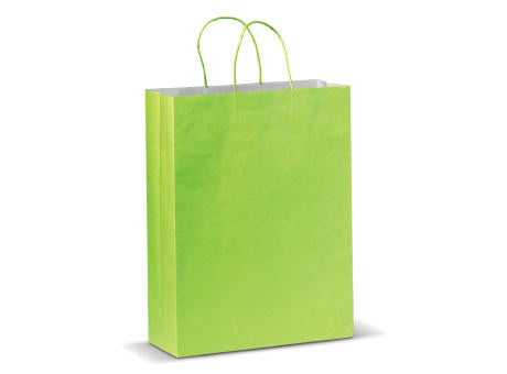 Große Papiertasche im Eco Look 120g/m²
