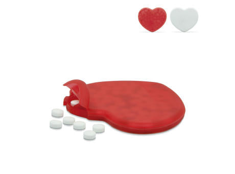 Pfefferminzdose Herz