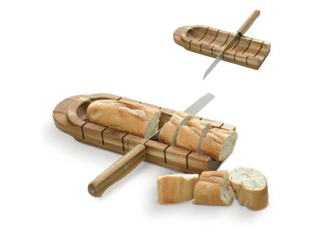 Brotbrett mit Messer