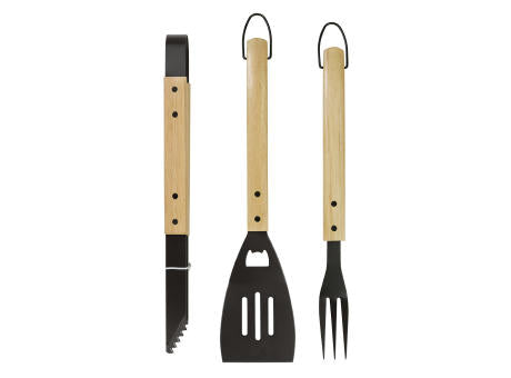 Grillset, Holzoptik