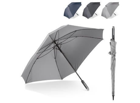 Luxus 27” quadratischer Regenschirm mit automatischer Öffnung