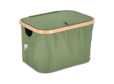 InSideOut faltbarer Korb mit Deckel Sogne 38 x 26 x 25cm rPET