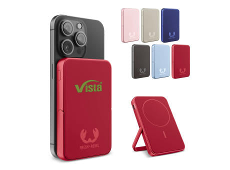 2PBM5000| Fresh 'n Rebel Kompatibel mit MagSafe MagSafe Powerbank Kabellose 5000mAh