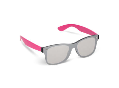 Justin R-PC Sonnenbrille mit verspiegelten Uni-Gläsern UV400