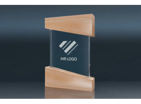Crystal Trophy WOODEN BOX