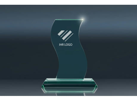 Crystal Trophy THIN WAVE (M)