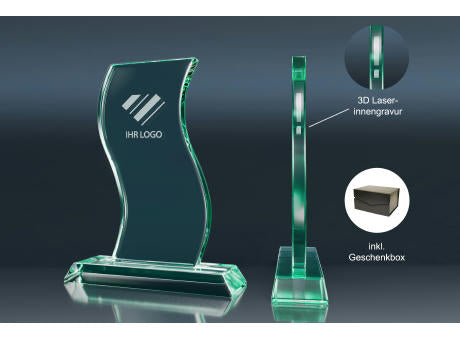 Crystal-Trophy THIN WAVE (S)