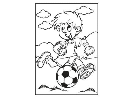 Mein Malbuch FUSSBALL