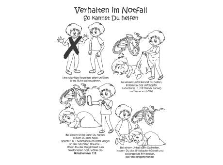 Mein Malbuch Ersthelfer von Morgen