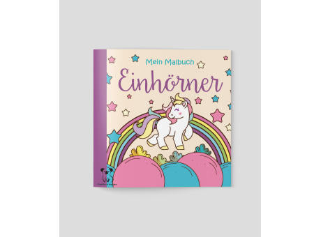 Mein Malbuch Einhörner
