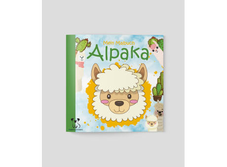 Mein Malbuch Alpaka