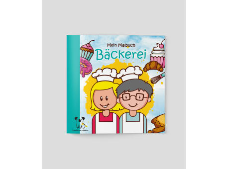 Mein Malbuch Bäckerei