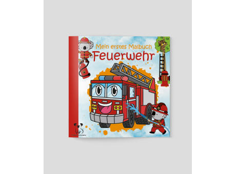 Mein erstes Malbuch Feuerwehr