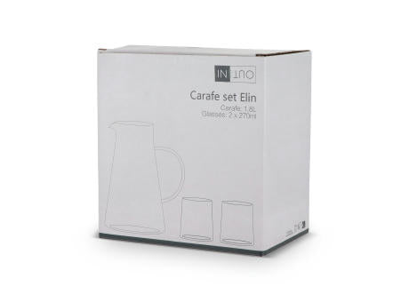 InSideOut Karaffe Elin mit 2 Gläsern
