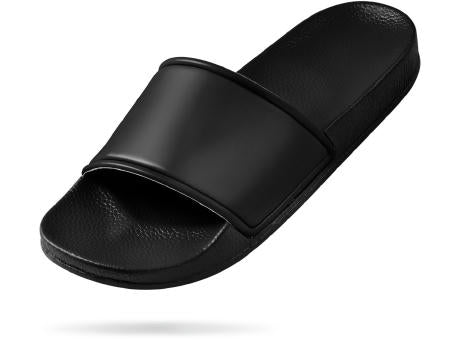 Badelatschen Unveredelt Classic "Schwarz"