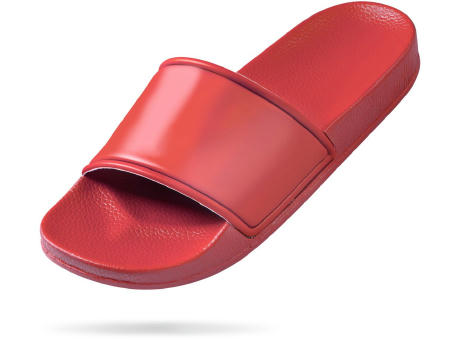 Badelatschen Unveredelt Classic "Rot"