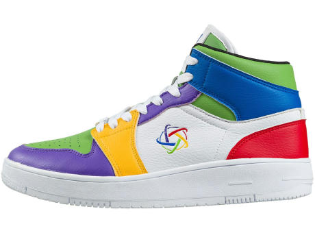 Sneaker mit Druck & Prägung "URBANGLIDE - HIGH CUT"