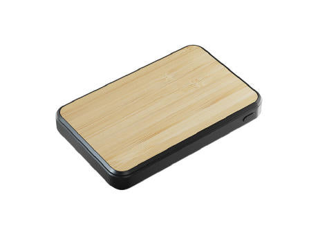 5.000mAh Powerbank aus Bambus und recyceltem Kunststoff - Core