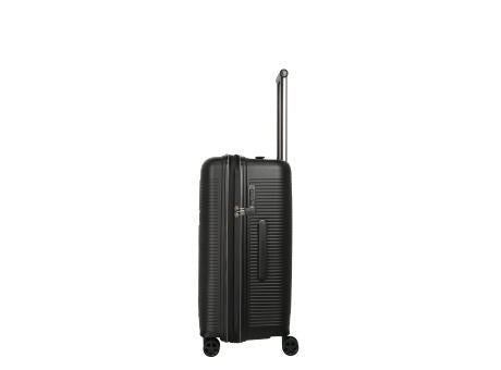 travelite ROOMER 4-Rollen Trunk M Schwarz