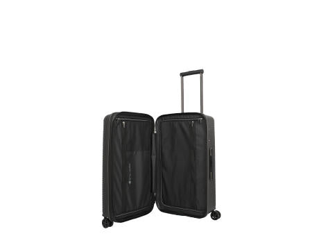 travelite ROOMER 4-Rollen Trunk M Schwarz