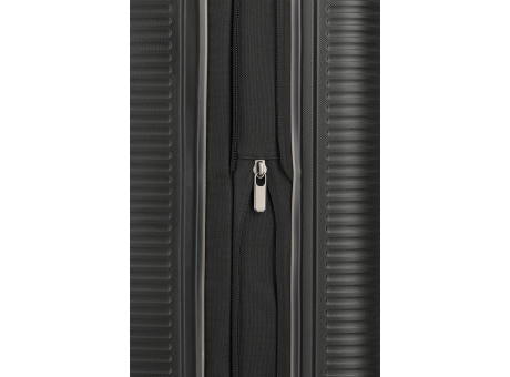 travelite ROOMER 4-Rollen Trunk M Schwarz