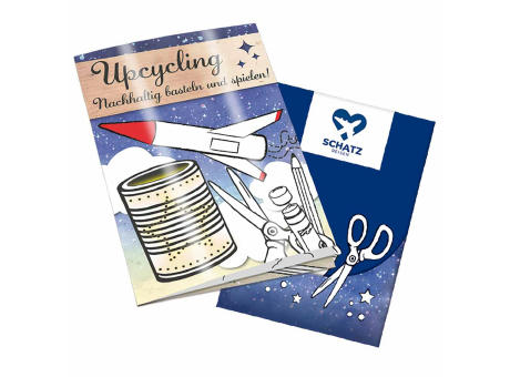 Upcycling-Heft - Toilettenpapierrollen - neutral