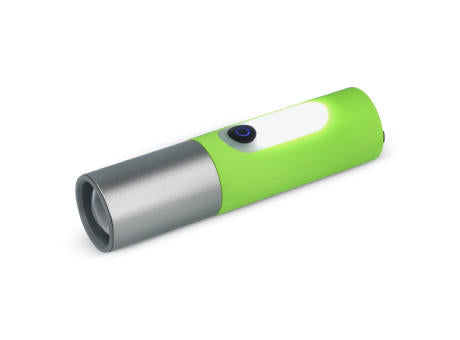 Wiederaufladbare 10-W-LED-Taschenlampe mit Zoomfunktion, 300 lm