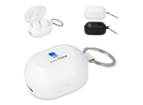 Mini Wireless Earbuds Schlüsselbundgröße