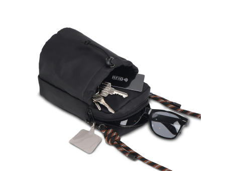 Crossbody Flaschenhalter-Tasche mit Paracord-Gurt