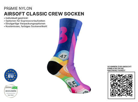 Premium Airsoft Classic Crew Socken