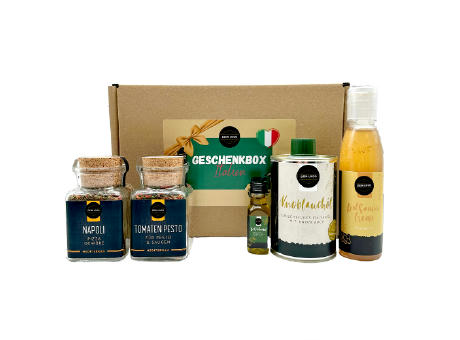 Geschenkbox / Grillen / Italien