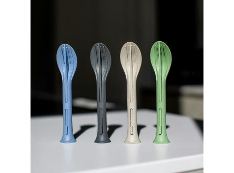 KOZIOL KLIKK POCKET Besteck-Set 3-teilig