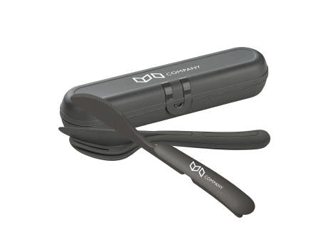 KOZIOL KLIKK READY Besteck Etui + Besteckset