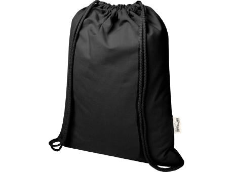 Oregon Blend 140 g/m² GRS-recycelter Turnbeutel 5 L