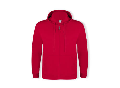 Erwachsene Sweatshirt mit Kapuze + Reißverschluss "keya" SWZ280
