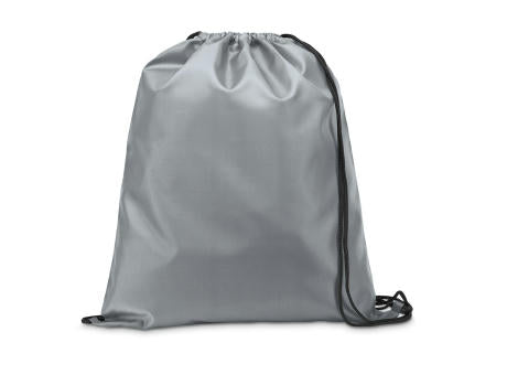 CARNABY. 210D Rucksacktasche mit schwarzen Zugbändern