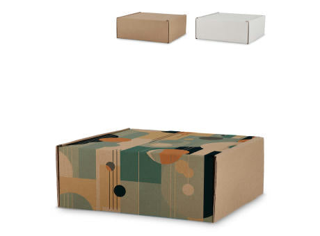 Individuelle Geschenkverpackung für 4 Tassen 24.3 x 24.3 x 9.9 cm