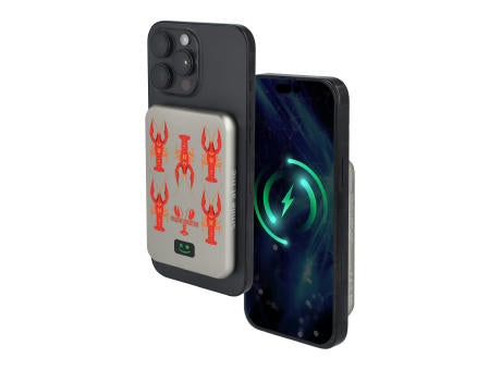 Xoopar Smile Wireless Mirror Powerbank Kompatibel mit MagSafe 5000 mAh