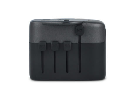 PowerPro Reiseadapter aus recyceltem Kunststoff